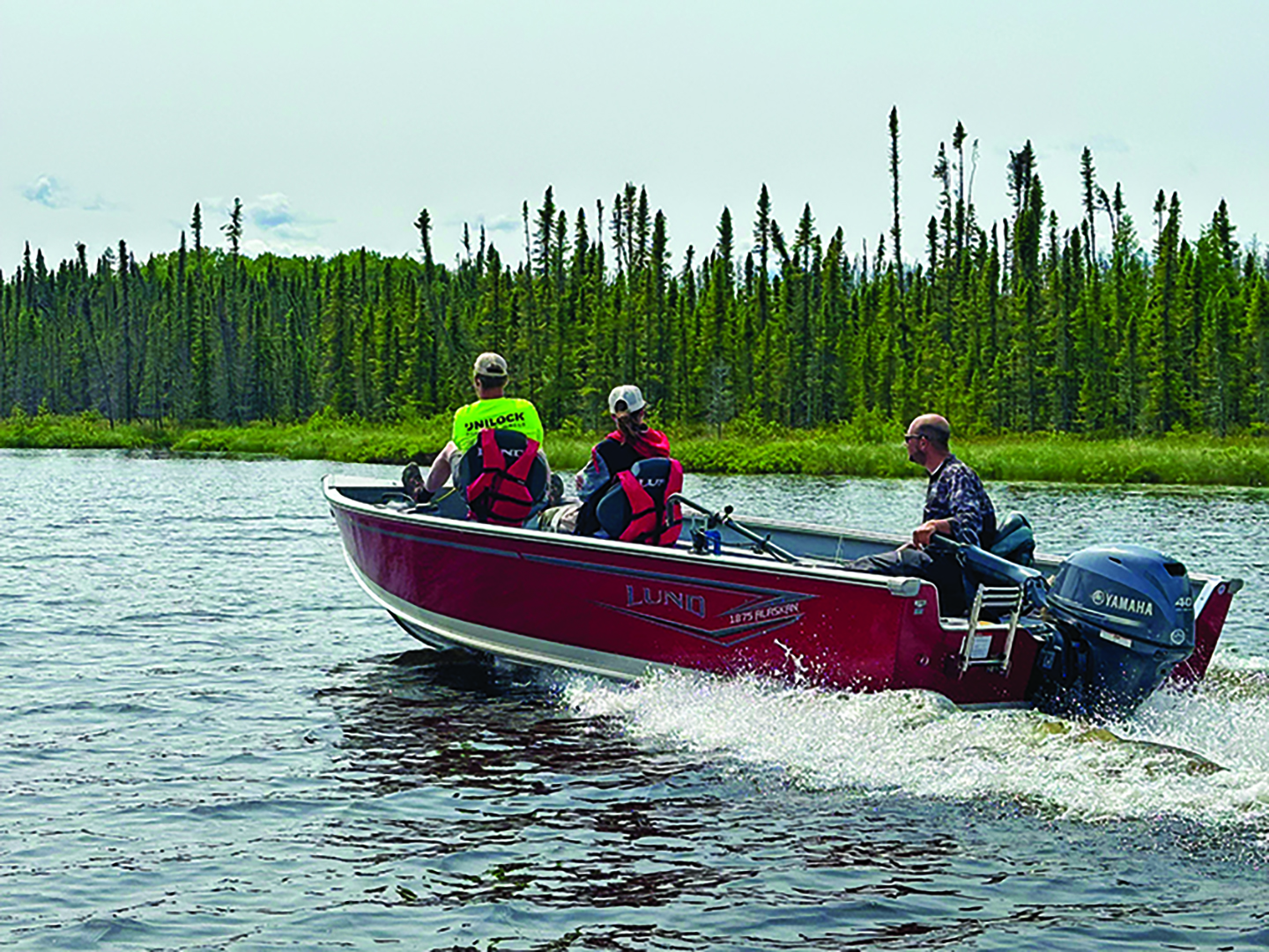 Gunisao 1975 Alaskan Lund fishing boats